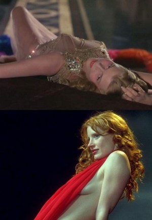 Hayworth/ Chastain : la tentation Salomé.