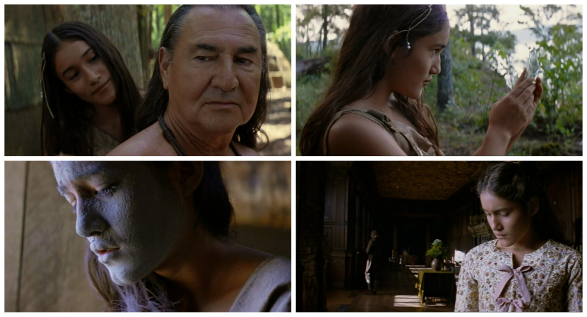 Pocahontas : de la princesse libre à l'épouse endeuillée, de la fille préférée à la femme abandonnée.