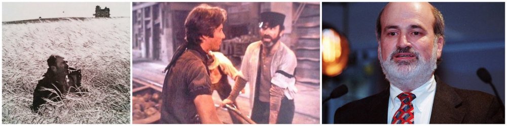 Trois photos rares de Terrence Malick dont deux sur le tournage des Moissons du ciel