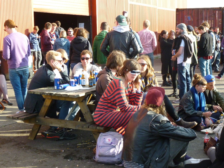 Le public de l'ATP : du style en toute circonstance.