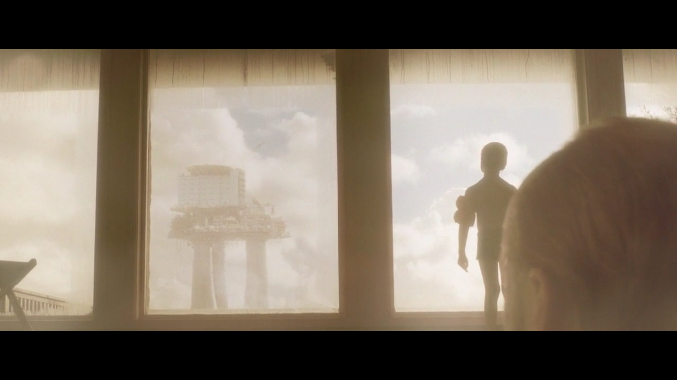 Le mirage du pétrole à la fin de Pionér.]