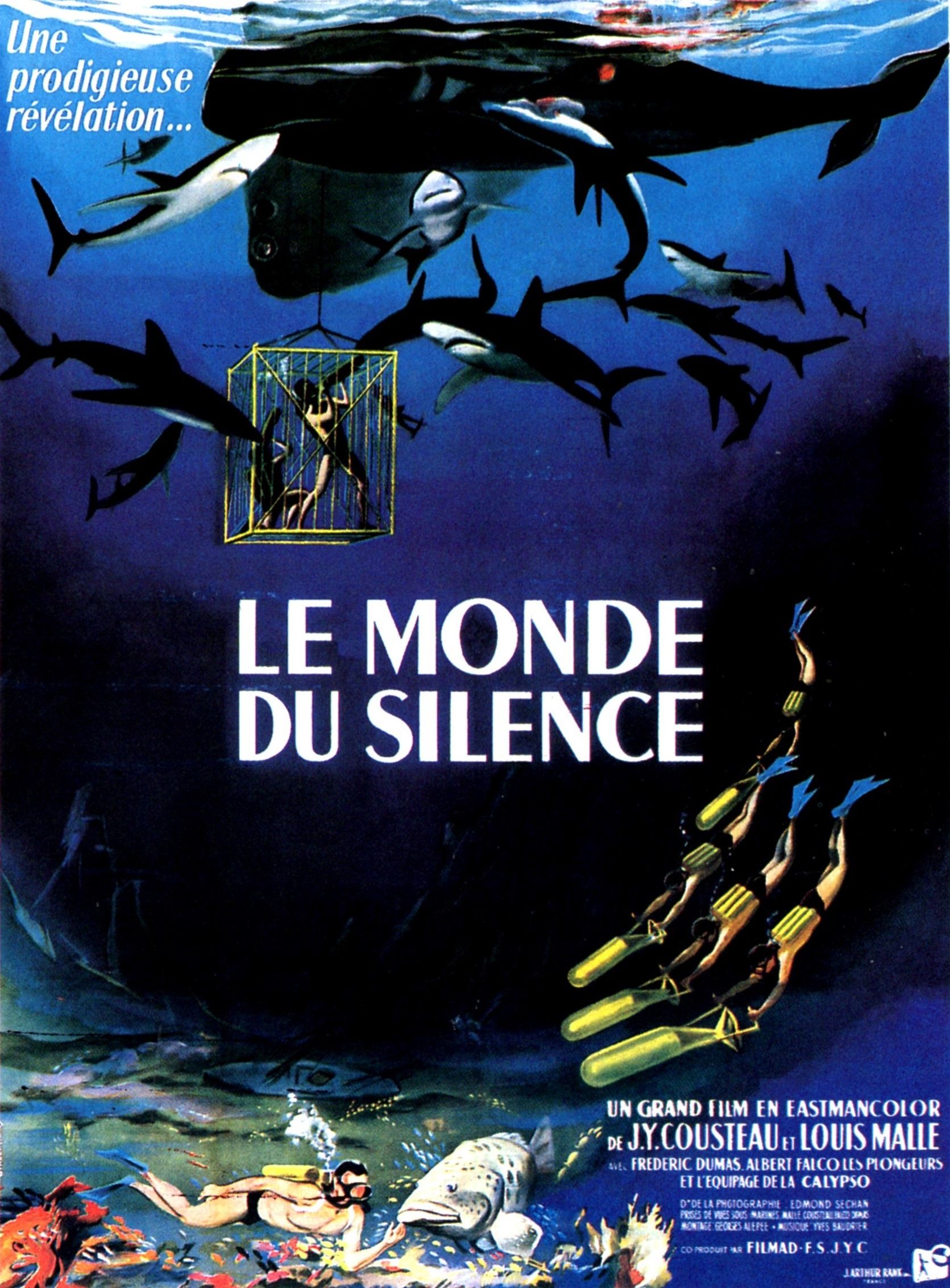 Affiche originale du Monde du Silence 